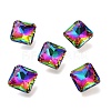 Glass Rhinestone Pendants RGLA-A024-D02-001VO-1