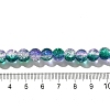 Crackle Glass Beads Strands X-CCG-C002-8mm-03-4