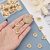 SUPERFINDINGS 40Pcs 4 Colors Alloy Connector Charms FIND-FH0010-77-3