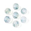 Textured Inner Flower Handmade Lampwork Beads LAMP-T024-07D-1