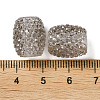 Transparent Resin European Jelly Colored Beads RESI-B025-01A-10-3