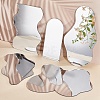 6Pcs 6 Styles Acrylic Mirror AJEW-GO0002-06-4