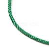 2MM Round Nylon Milan Cord Necklace Makings LS-MAK-F038-C29-G-3