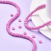 Handmade Polymer Clay Beads Strands X-CLAY-N008-008B-7