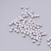 Resin Round Beads MRMJ-WH0068-34B-02-2