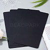 4Pcs Rectangle Acrylic Sheet OACR-PH0001-80C-2