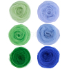18Pcs 6 Colors DIY Wool Roving DIY-SP0005-80B-7