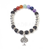 Chakra Jewelry BJEW-JB03829-2