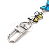 Printed Alloy Link Chain Purse Strap Extenders AJEW-BA00098-02-5