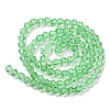 Transparent Glass Beads Strands EGLA-A039-T4mm-D24-2