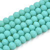 Glass Beads Strands EGLA-A034-P2mm-MD24-1