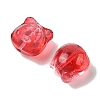 Transparent Spray Paint Glass Beads GLAA-Z011-01F-2