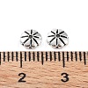 925 Sterling Silver Bead Caps STER-A041-04AS-2