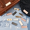 20 Bags Alloy Blank Rectangle Label Tags FIND-FH0017-72C-4