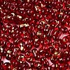 Picasso Spray Painted Glass Seed Beads SEED-T006-04-30-2