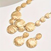 Alloy Pendant Necklaces & Stud Dangle Earrings Sets for Women FS-WG70423-01-4