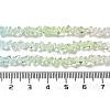 Transparent Glass Bead Strands GLAA-H023-03J-5