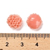 Synthetic Coral 3D Flower Rose Beads CORA-L046-A02-3