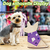 Wood Pet Bib Display Stands ODIS-WH0043-97B-6