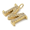 Ion Plating(IP) 304 Stainless Steel Micro Pave Cubic Zirconia Pendants STAS-Z107-03G-12-2