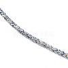 2.5MM Round Nylon Cotton Cord Necklace Making NJEW-C106-01G-11-2