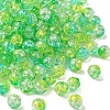 50G Transparent Crackle Acrylic Beads CACR-YW0001-01E-2