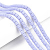 Handmade Polymer Clay Bead Strands X-CLAY-ZX006-01-51-1