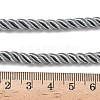 5MM Nylon Twisted Cord Necklace Making FIND-G096-01P-28-3