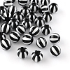 Strip Opaque Acrylic Beads SACR-R885-20mm-01-1