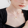 12Pcs 2 Colors Alloy Enamel Pendants FIND-LP0002-70-3