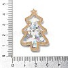 Christmas Theme Opaque Printed Acrylic Pendants SACR-Z005-02A-3
