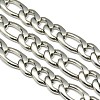 3.28 Feet Stainless Steel Figaro Chains X-STAS-M032-45P-3mm-1
