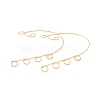 316 Stainless Steel Ear Cuff Findings Ion Plating(IP) STAS-H148-04G-3