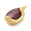 Brass Pendants LS-KK-U040-01G-04-2