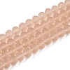 Transparent Glass Beads Strands EGLA-A044-T8mm-MD20-1