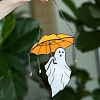 Umbrella Ghost Acrylic Hanging Suncatchers PW-WG55991-01-2