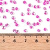 8/0 Inside Colours Transparent Glass Seed Beads X1-SEED-T007-06I-4