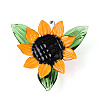 Handmade Lampwork Pendants LAMP-N034-06C-1