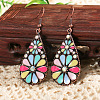 Bohemian Alloy Enamel Dangle Earrings FS-WG2DAA9-16-4
