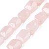 Natural Rose Quartz Beads Strands G-N342-142-1