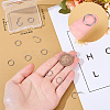 10Pcs 316L Stainless Steel Sleeper Earrings EJEW-BBC0001-56D-3