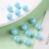Opaque Acrylic Beads X-MACR-S370-C8mm-A07-6