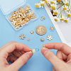 70Pcs 7 Styles Brass Bead Caps FIND-AR0005-36-4