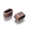 Tibetan Style Slider Charms for Leather Bracelet Making LS-TIBEB-A101908-R-FF-2