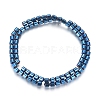 Magnetic Synthetic Hematite Beads Strands G-G826-05D-4mm-2