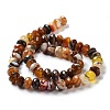 Natural Banded Agate/Striped Agate Beads Strands G-E605-A01-01B-4
