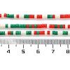 Christmas Theme Handmade Lampwork Beads Strands LAMP-L078-008L-4