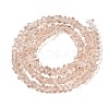 Transparent Glass Beads Strands GLAA-N018-3mm-21-3