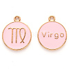 Alloy Enamel Pendants ENAM-S124-01A-09B-1