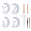 DIY Silicone Moon Molds Kits DIY-TA0008-30-1